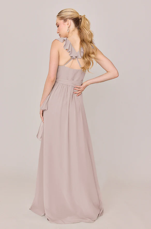 Valerie Chiffon Faux Wrap Dress | Made To Order - Image 91